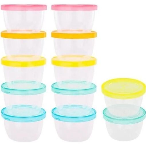 Lot De 12 Pots De Conservation Badabowls