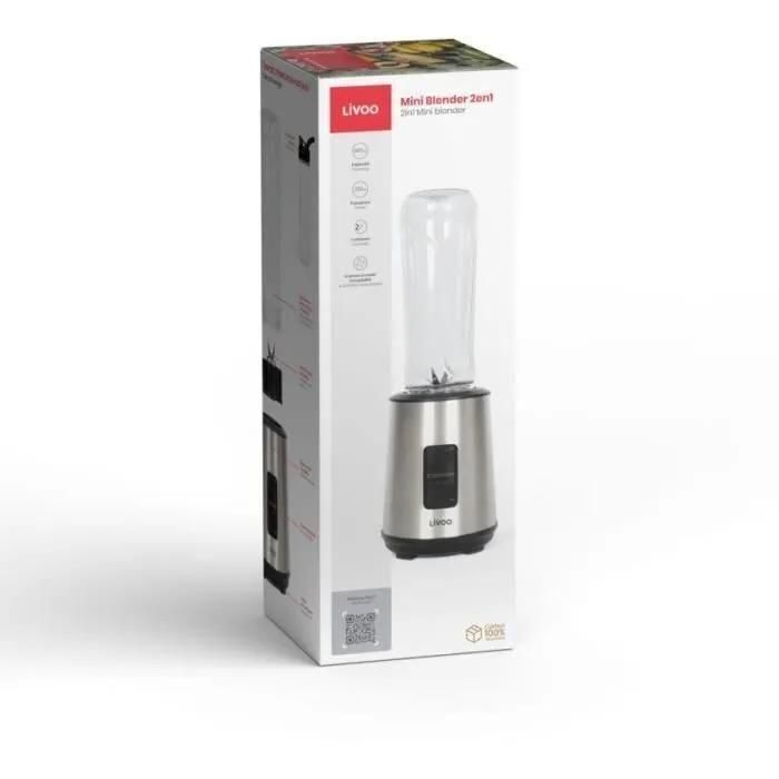 Mini blender 600 ml Noir - 2