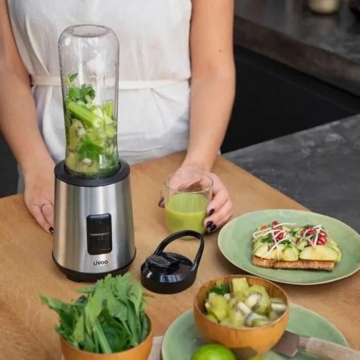 Mini blender 600 ml Noir - 3