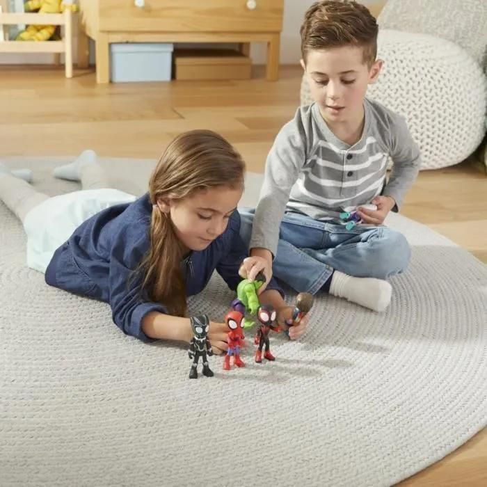 Marvel Spidey And His Amazing Friends - Collection De Figurines Spidey Et S... - 4