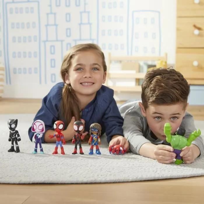 Marvel Spidey And His Amazing Friends - Collection De Figurines Spidey Et S... - 5