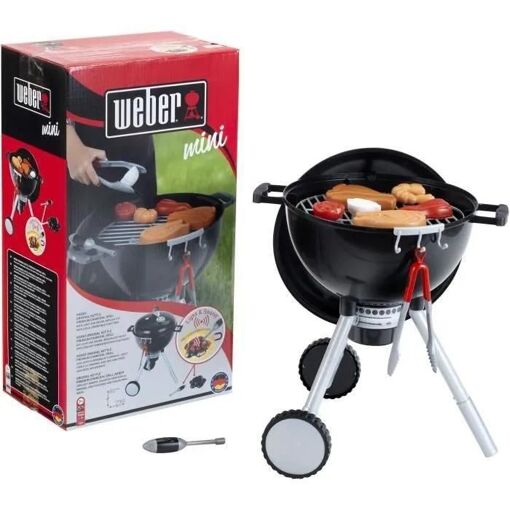 Klein - Barbecue Weber One Touch Premium Avec Charbon Sonore Et Lumineux - 3