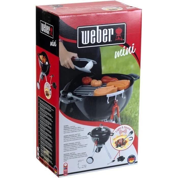 Klein - Barbecue Weber One Touch Premium Avec Charbon Sonore Et Lumineux - 5