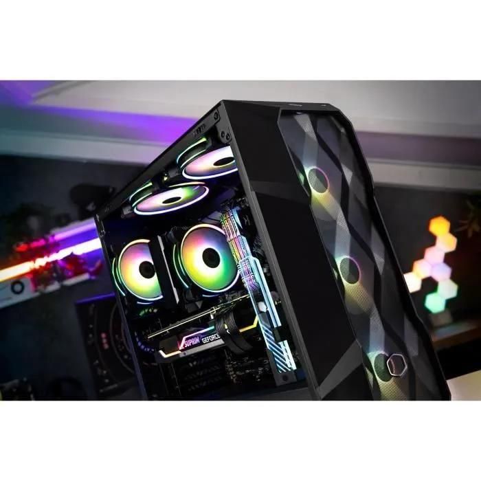 Boitier PC Moyen Tour ATX Cooler Master MasterBox TD500 Mesh V2 avec pannea... - 5
