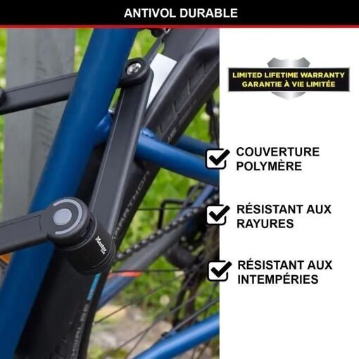 Master Lock Antivol Pliant Avec Cl� 8335eurdpro - 5