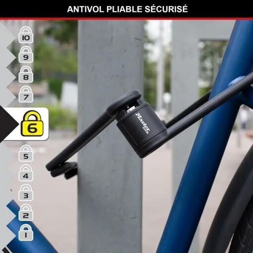 Master Lock Antivol Pliant Avec Clé 8335eurdpro - 6