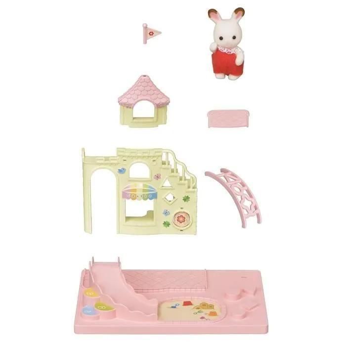5319 Sylvanian Families Le Chateau Et Bebe Lapin Chocolat - 4