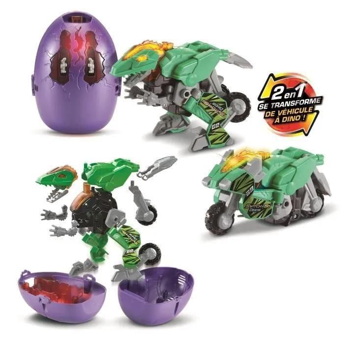 Vtech Switch & Go Dinos Surprise V2 (6 Modeles Differents)
