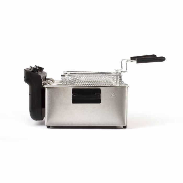 Friteuse double 2 x 3 L inox DOC217