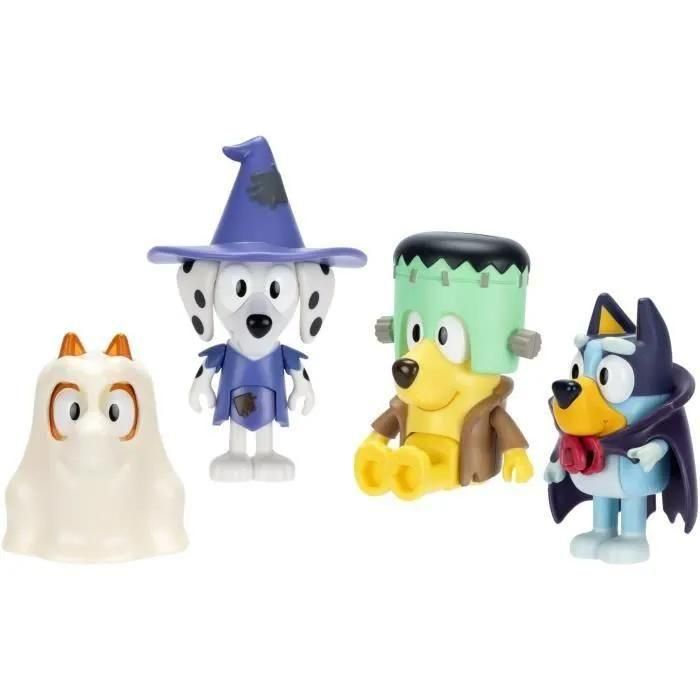 Bluey - Figures 4 Pk, - Halloween (90266) - 2