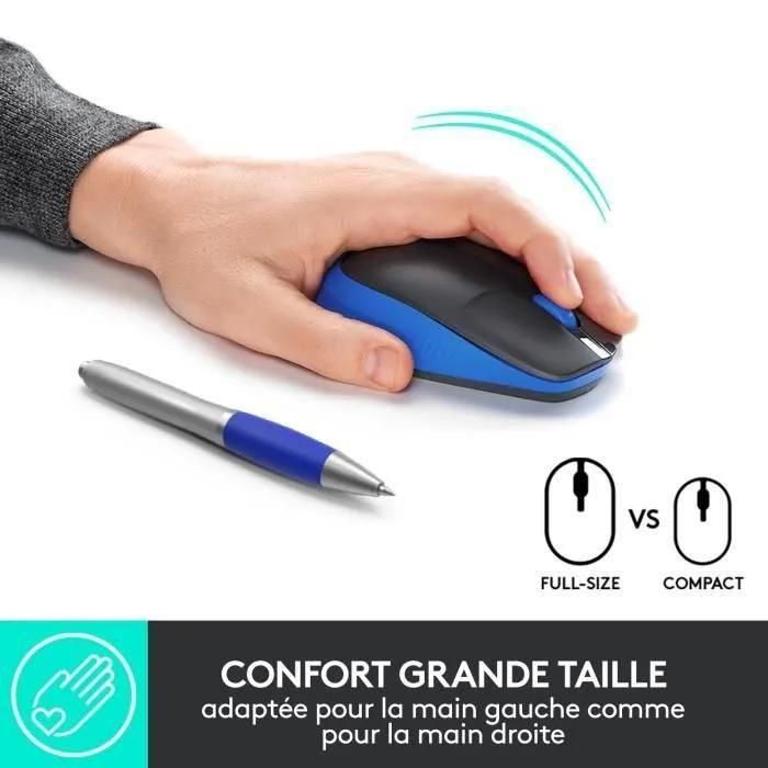 Logitech M190 - Souris - optique - 3 boutons - sans fil - r�cepteur sans fi... - 2