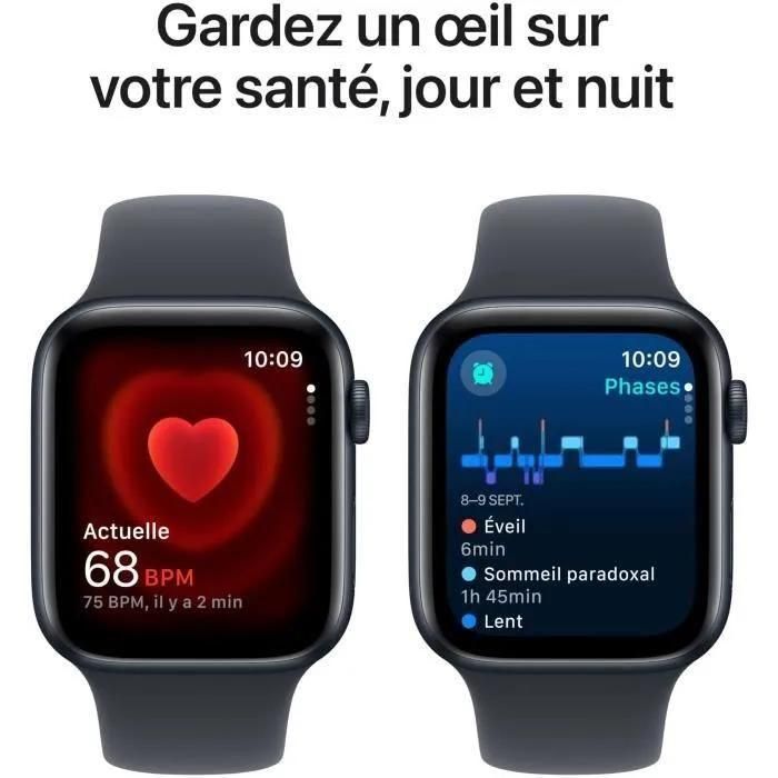 Apple Watch Se (Gps) - 2e Gnration - 44 Mm - Aluminium Minuit - Montre Co... - 5
