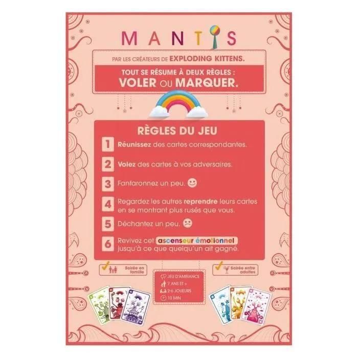 Mantis Jeu D Ambiance Asmodee - 4