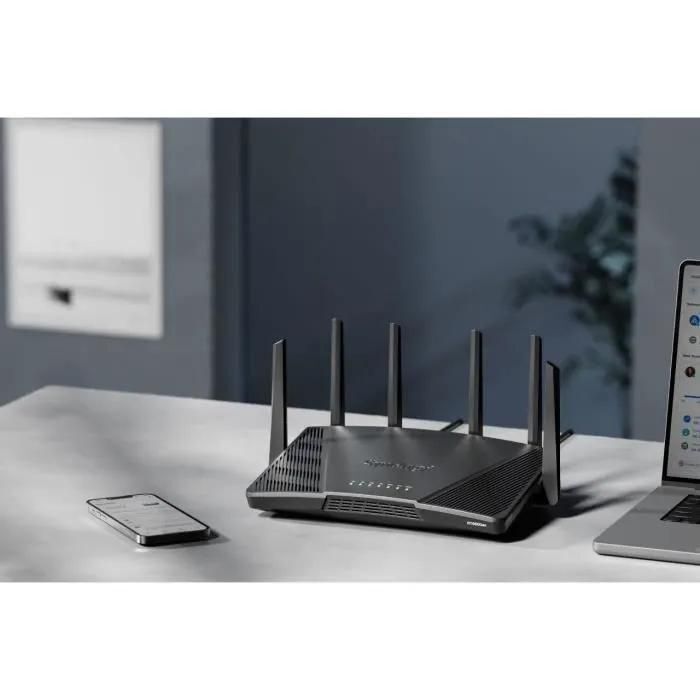 Synology RT6600AX - Routeur sans fil commutateur 4 ports - 1GbE, 2.5GbE - p... - 5