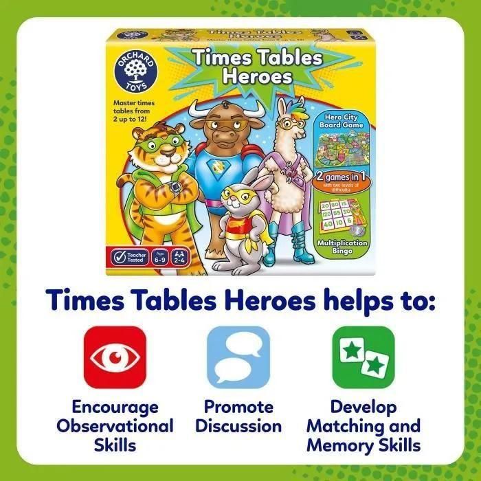 Times Tables Heroes - 4