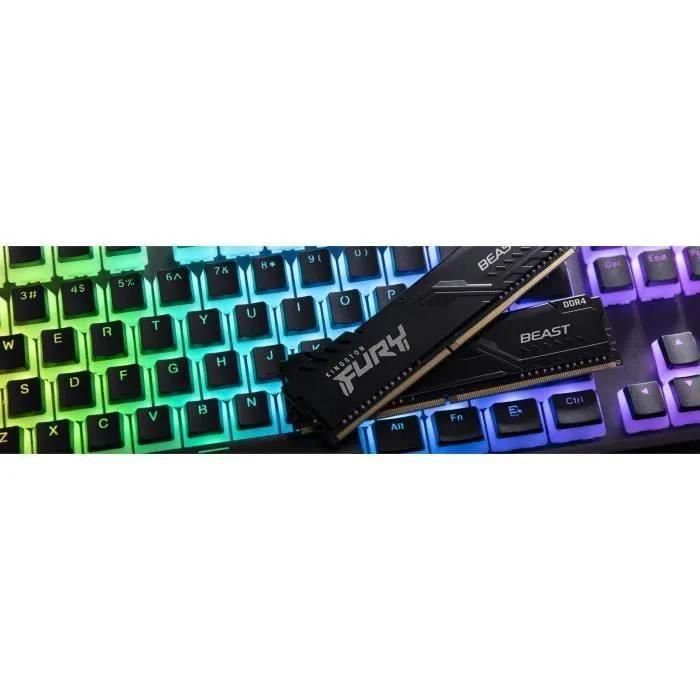 Kingston FURY Beast - DDR4 - kit - 32 Go: 2 x 16 Go - DIMM 288 broches - 32... - 5