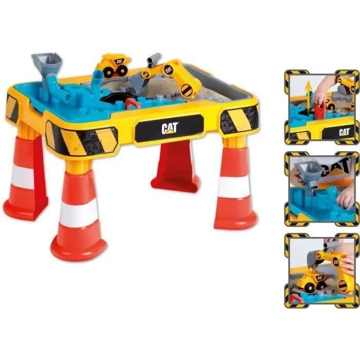Caterpillar Caterpillar - Table Multi-Jeux Sable Et Eau - 3