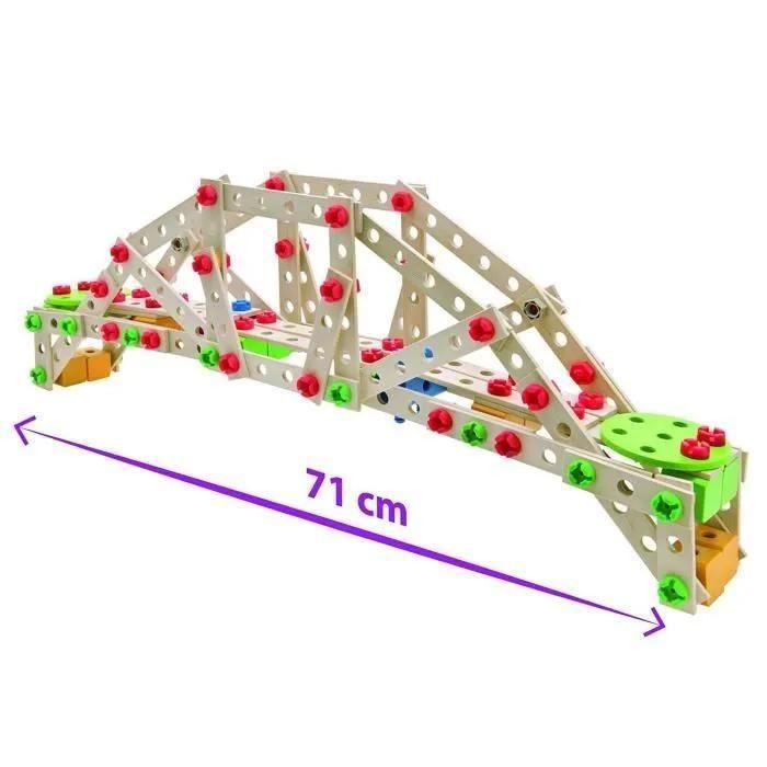 Jeu De Construction 8 En 1 �olienne, Grue, V�hicules - Coffret 300 Pieces - 3
