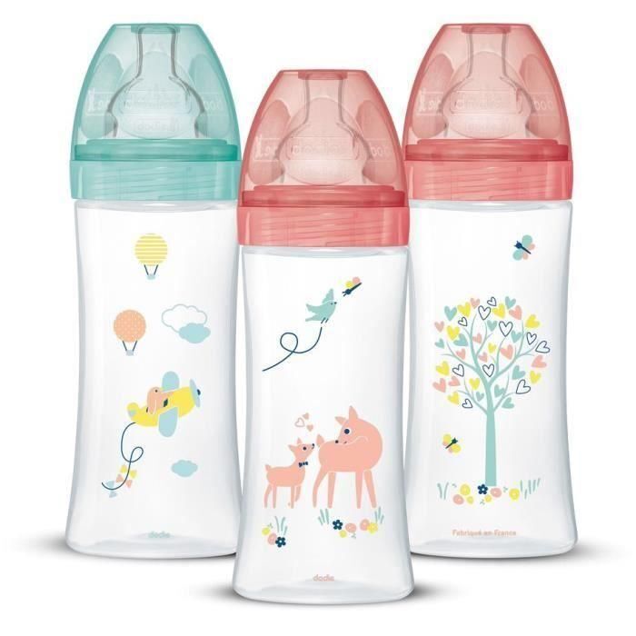 Dodie Kit Sensation Biberons 330 Ml X3 Eb4