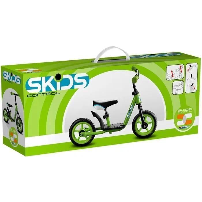 Skids Control Draisienne Avec Repose-Pieds - Vert - 5