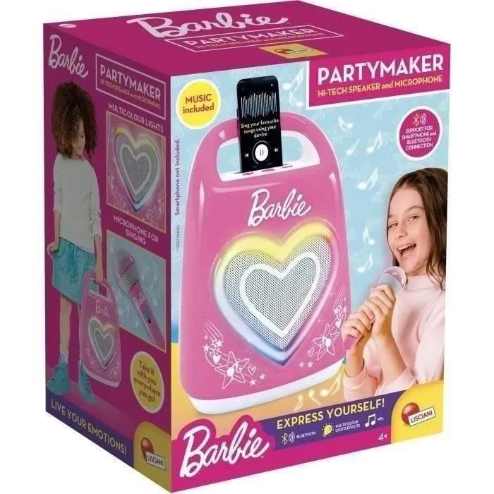 ENCEINTE BLUETOOTH SPCIALE POUR MUSIQUE ET KARAOK AVEC BARBIE - LISCIANI ... - 2