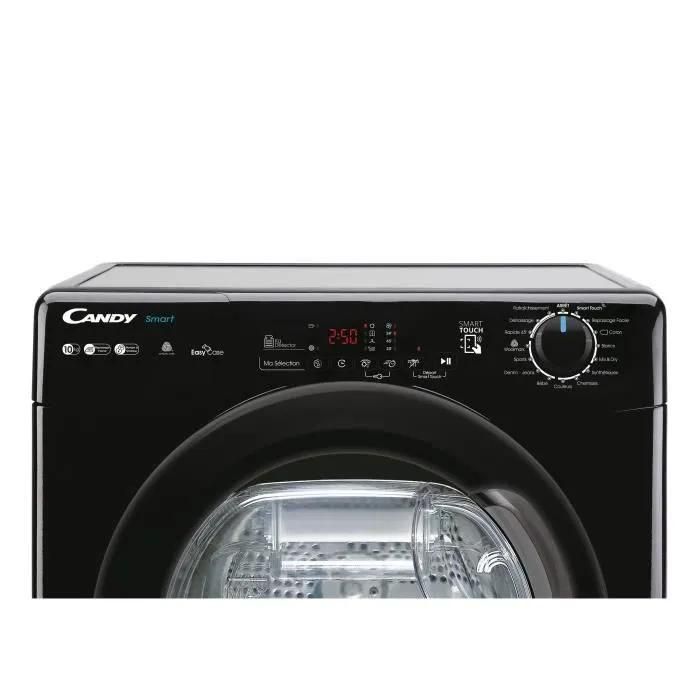 Candy SMART CSEH10A2DBEBX-47 Sche-linge Noir - Chargement frontal - 3