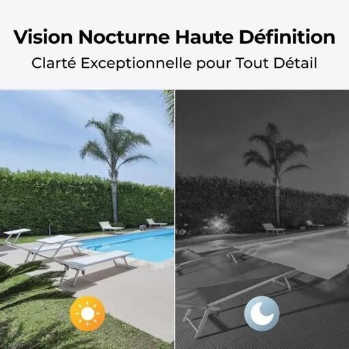 Cam�ra int�rieure - REOLINK - E330 - 5MP - Blanc - 4
