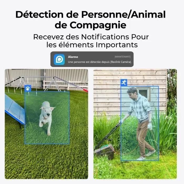 Cam�ra int�rieure - REOLINK - E330 - 5MP - Blanc - 5
