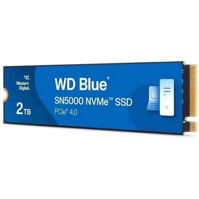 WD Blue SN5000 WDS200T4B0E-00CNZ0 - SSD - 2 To - interne - M.2 2280 - PCIe ... - 2
