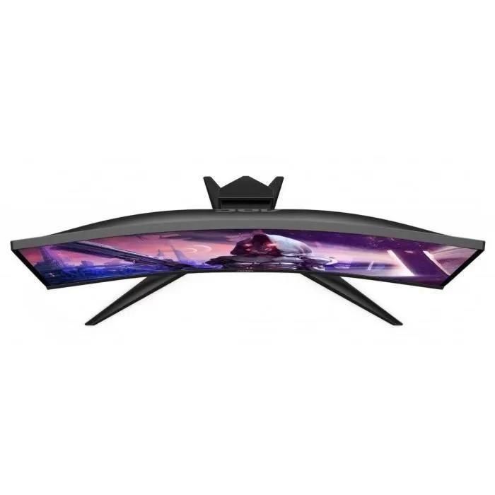 AOC Gaming C24G2AE/BK - �cran LED - jeux - incurv� - 24' (23.6' visualisabl... - 4