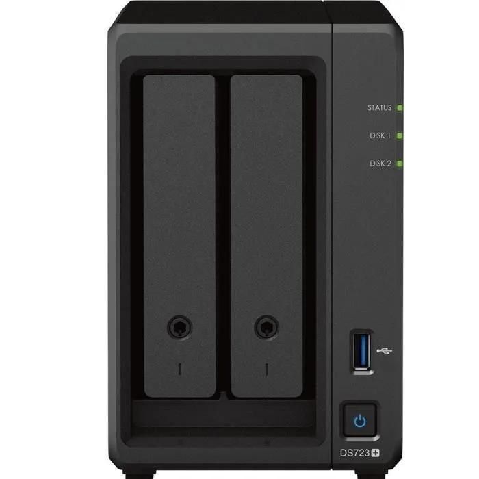 Synology Disk Station DS723+ - Serveur NAS - 2 Baies - RAID JBOD, RAID 0, 1...