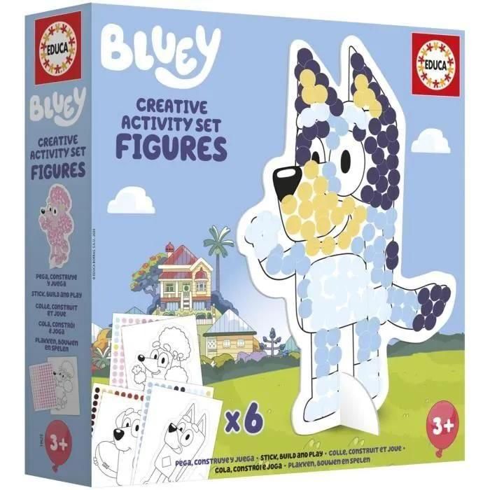 Set Cr�atif - Educa - Bluey Creative Activity Set ? 3d - 4
