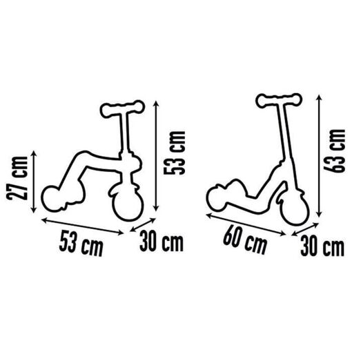 Patinettes Patinette Reversible 2 En 1 - 5