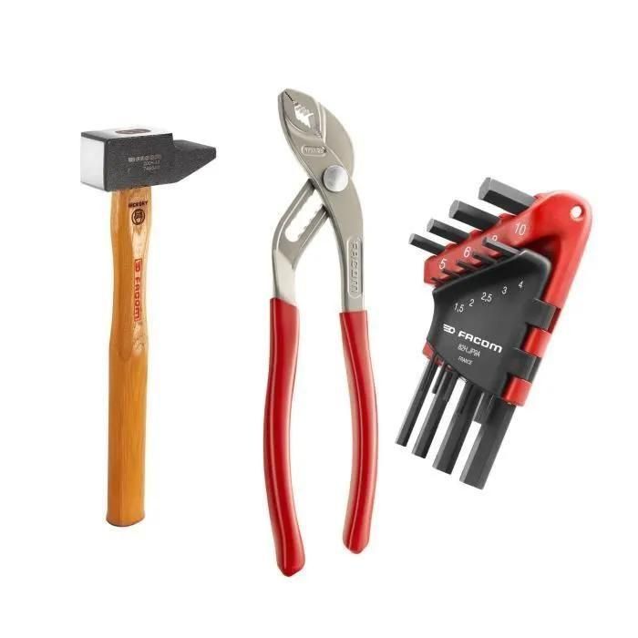 Caisse polypropyl�ne + 20 outils Facom - 5