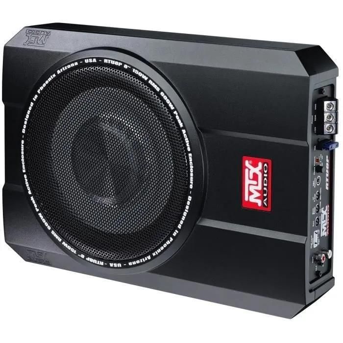 MTX Caisson de grave extra plat RTU8P - 20 cm - 150W - 2