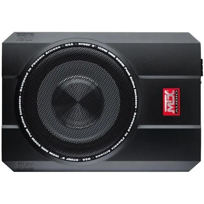 MTX Caisson de grave extra plat RTU8P - 20 cm - 150W - 3