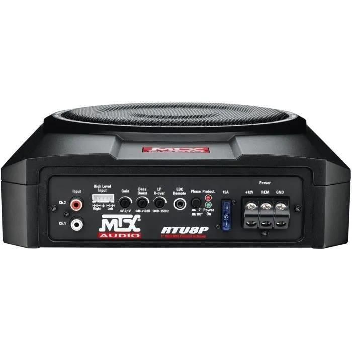 MTX Caisson de grave extra plat RTU8P - 20 cm - 150W - 5