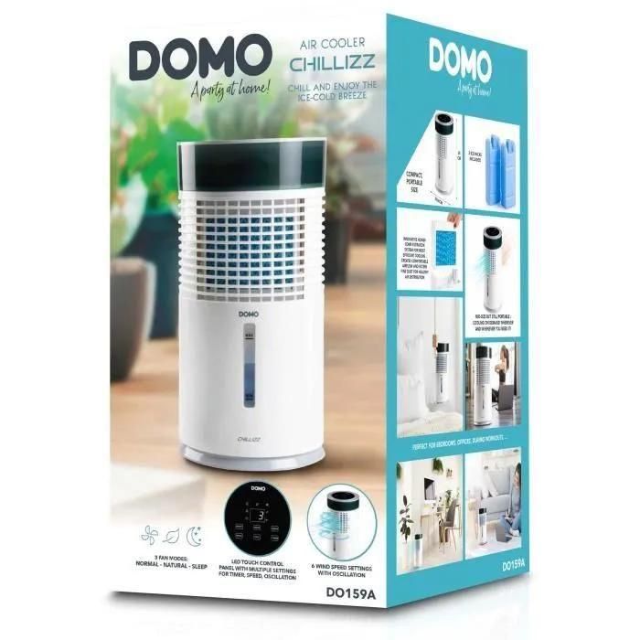 Air cooler chillizz - DOMO - DO159A - 9,6 W - 2