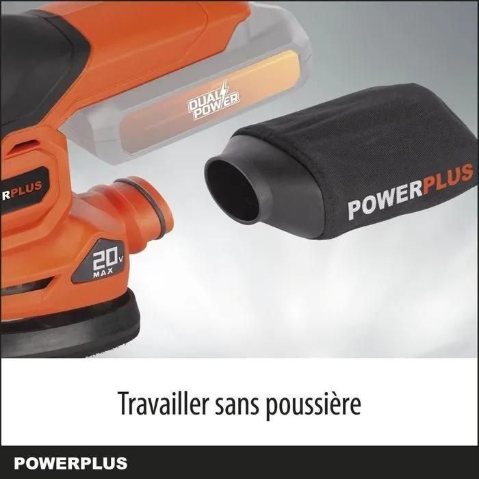 Ponceuse � main 20V (SANS BATTERIE) - 4