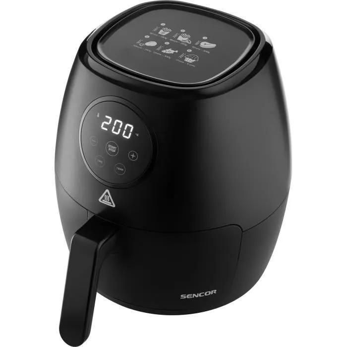 Sencor SFR 5030BK friteuse Unique 3,5 L Autonome 1300 W Friteuse d'air chau... - 3