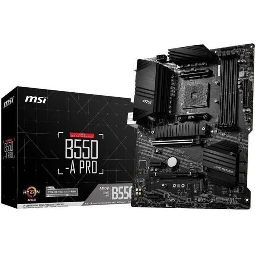 MSI B550-A PRO - Carte-m�re - ATX - Socket AM4 - AMD B550 Chipset - USB 3.2... - 2
