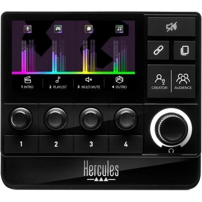 AUDIO CONTROLLER HERCULES STREAM 200 LXR NOIR - 2