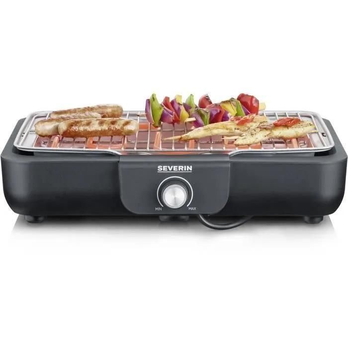 Barbecue électrique Severin PG 8554 2300 Watts noir - 4