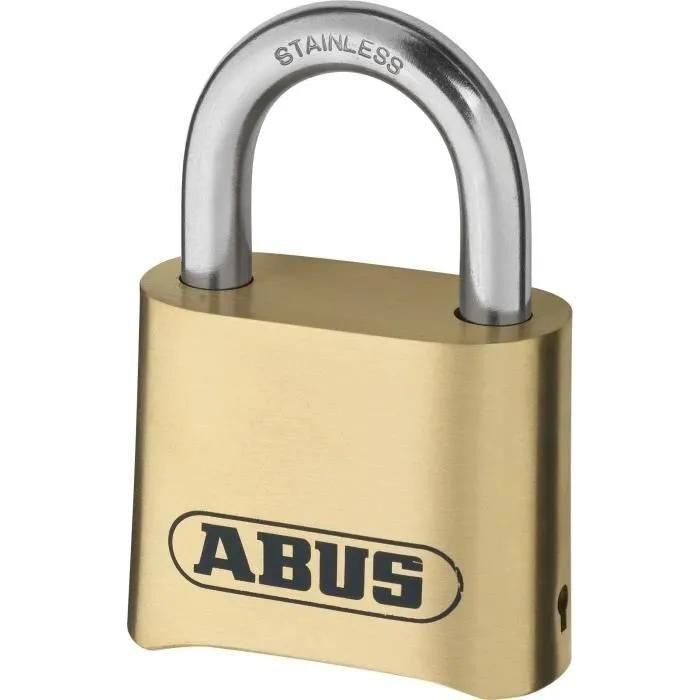 Cadenas � code - 4 molettes - anse inox - 180IB/50 ABUS - 2