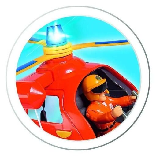 Sam Le Pompier Slp Helicoptere Wallaby 1 - 6