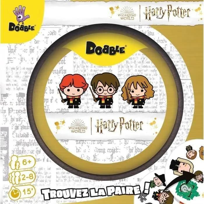 Jeu De Cartes Asmodee Dobble Harry Potter - 2
