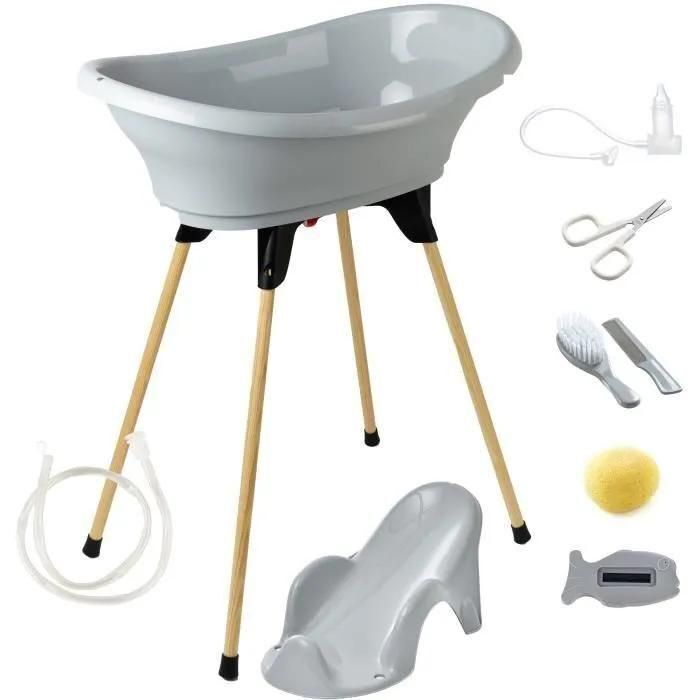 Pack Bain Vasco 9 En 1 Gris Charme