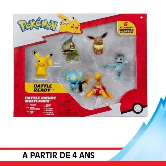 Pack De 6 Figurines Pok�mon - 5