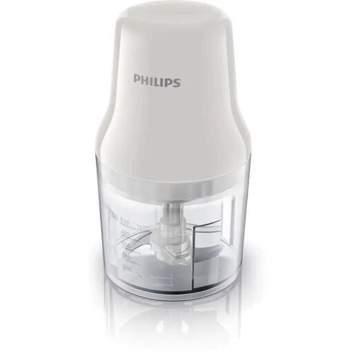 Philips Daily Collection HR1393 - Hachoir - 0.7 litres - 450 Watt - blanc - 2
