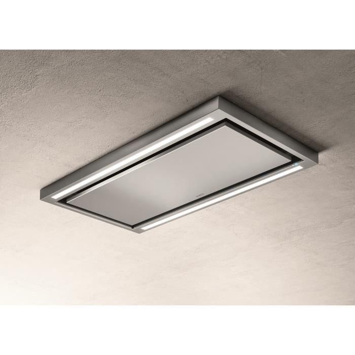 Elica Cloud Seven IX/A/90 - Hotte plafond Acier inoxydable